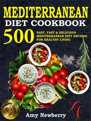 cover image of Mediterranean Diet Cookbook